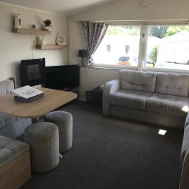 Deluxe 3 bedroomed caravan on Marton Mere with CH DG and decking