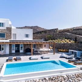 Villa Lydia with stunning view, by Red Windmill Villas, hotel a Kalafatis