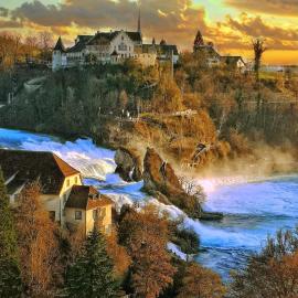 Fewo Near Rheinfall、イェシュテッテンのホテル