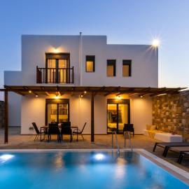 Cato Agro 1, Seafront Villa with Private Pool