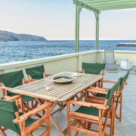 Seafront House in Andros Town by Explore Andros