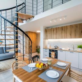 Słoneczna Przystań - Apartamenty dwupoziomowe, hotel en Sobieszewo