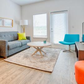 Luxe One Bedroom Apartment with Balcony