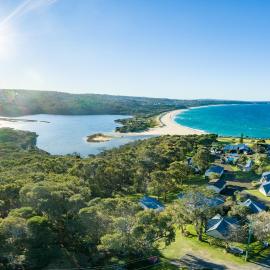 Beach Cabins Merimbula, khách sạn ở Merimbula