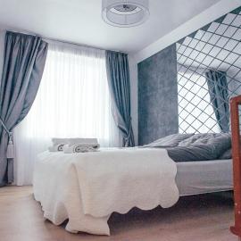 Feriehus med badestamp, hotell i Lavik
