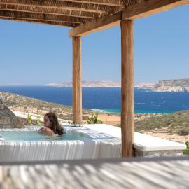 Africanis Bungalows, hotel u gradu 'Skhoinoussa'