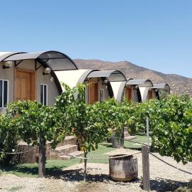Cabañas Valle de Guadalupe, hôtel à La Amplación