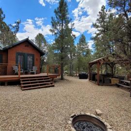 Live Simply Cabin, Walking distance to East Zion trails, хотел в Ордървил