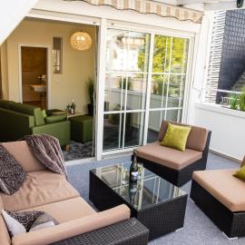 Rheinhotel Rüdesheim - Wellness, hotel u gradu Rideshajm na Rajni