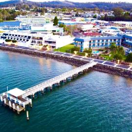 Zorba Waterfront Motel, hotel di Batemans Bay
