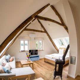 Zum Heuerling Ferienwohung Leinenstube mit Sauna, hotel a Versmold