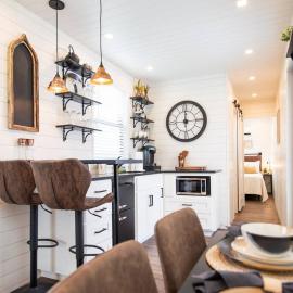 The Newtonian Tiny Container Home near Magnolia