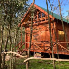 Cabaña entre los arboles encantadora, hotel v destinácii Roque Pérez