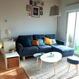 T3 duplex lumineux en centre-ville avec terrasse plage à 10mn