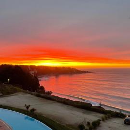 Amplio y hermoso departamento frente al mar: Puchuncaví'de bir otel