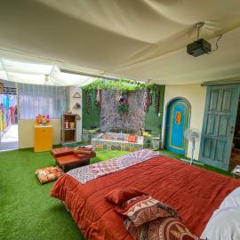 Ambato में, होटल Cosmos Chill - Suite con tina tipo jacuzzi