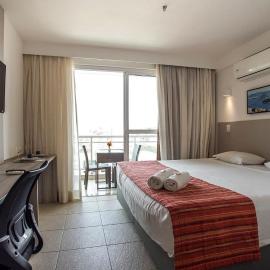 Flat 804 - Vista Mar, ar-condicionado e conforto