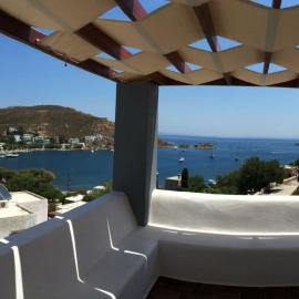 Patmos Nice view house, hotel di Grikos