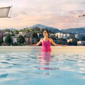 Hotel Admiral Lugano, hotel em Lugano