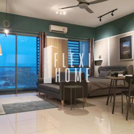 FREE Streaming Services-Designed Studio Home at Cybersquare, Cyberjaya by Flexihome-MY