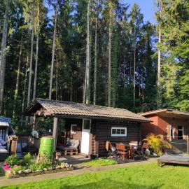 Casa Foresta - minimalistisches 1-Raum Tiny House direkt am Wald, hotell sihtkohas Wingst