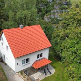 Ferienhaus Glücksgriff Pottenstein, hotell sihtkohas Pottenstein