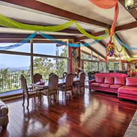 Colorful El Cajon Gem: Deck, Garden & Valley Views