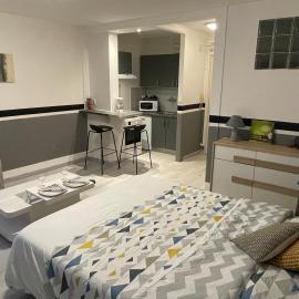 F1 avec Terrasse, 5 min de Colmar, vignoble et free parking, hotel i Wintzenheim