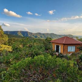 Bangalô Sol e Lua - ao lado da portaria do Parque Nacional