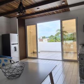 Moderno depa con terraza y vista extraordinaria