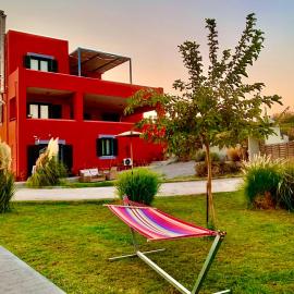 Helios Apartments - Beach of Lachania Rhodes, hotell sihtkohas Lakhania