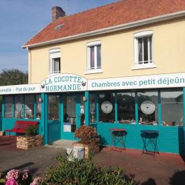 La cocotte normande، فندق في Coudeville
