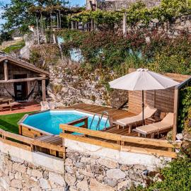 Chalé dos Penedos, sossego e piscina privada