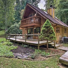 Quiet Max Meadows Cabin, 12 Acres of Property, hotel en Max Meadows