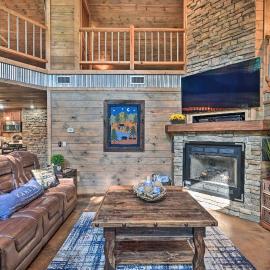 Stephens Gap에 위치한 호텔 Luxe Broken Bow Cabin w/ Tesla Charging Station