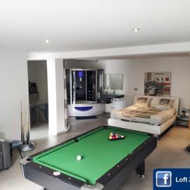 Loft Zen SPA Balneo Parking Gratuit Sauna Hammam Billard