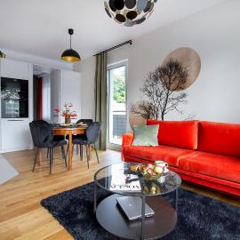 W&K Balance Suite - 1 lub 2 sypialnie, Faktura VAT, Garaż, Wi-Fi