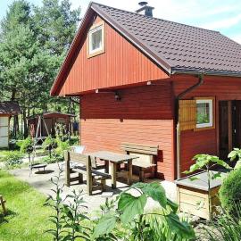 Chalet near Baltic Sea and Wolinski Park
