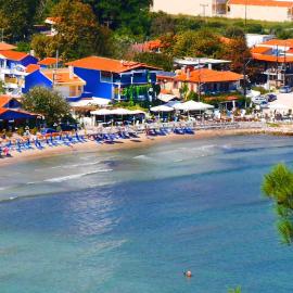 Blue Sea Beach Resort, hotell i Skala Potamias
