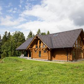 Luxusní srub až 24 lůžek - Sruby-lipno, hotel in Frymburk