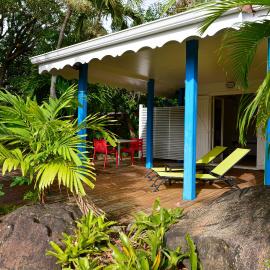 Bungalow du Jardin Botanique de Deshaies