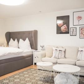 Stylische Wohnung in ruhiger Lage, sehr messenah