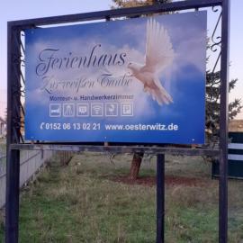 Große Monteurs und Handwerkerwohnung nahe Potsdam Berlin Bad Belzig und Brandenburg Ferienhaus zur weißen Taube