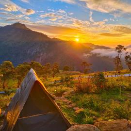 Haputale में, होटल Eco Lodge Haputale-Camping Sri lanka