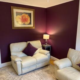 Cheerful One bedroom cottage with parking space., hotel u Glasgowu