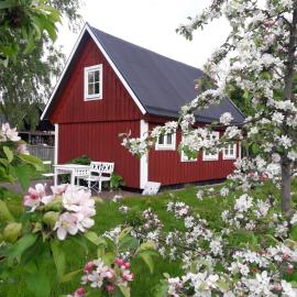 Brösarp Källagården Vedboden, hótel í Brösarp