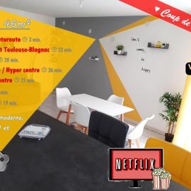 ORBIS - "Eldorado Saint-Jacques" - Terrasse - WiFi - Parking - 24h sur 24 - 7 jours sur 7