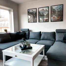 Apartment with 2bedrooms near the train and buss station, hotel u gradu 'Moss'