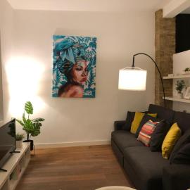 Impresionante apartamento en Ruzafa al lado del mercado, מלון בולנסיה