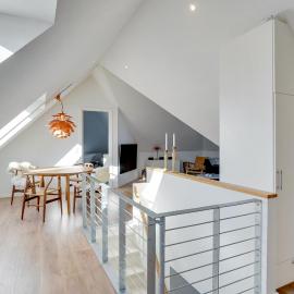 Bath tub penthouse in the city, Hotel in Aalborg